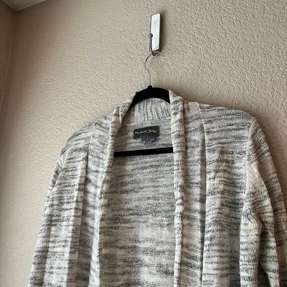 Michael Stars Long Open Cardigan Duster Lightweight Front Pockets Long Sleeve S - Picture 4 of 8